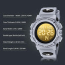 Kids Watch,Boys Watch for 3-15 Year Old Boys,Digital Sport Outdoor Multifunctional Chronograph LED 50 M Waterproof Alarm Calendar Analog Watch for Children with Silicone Band,Kids Gift by TinyTreasures Baby Boutique
