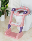 Potty Training Seat, Toddler Potty Training Toilet, Upgrade 2 In 1 Toddler Toilet Seat with Steps Stool Splash Guard and Anti-Slip Pad Soft Cushion, Potty Seats for Toddlers Baby Kids by TinyTreasures Baby Boutique