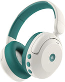 iClever BTH20 Active Noise Cancelling Headphones for Kids, 60H Play Time,Type C Fast Charging,Safe Volume 80dBA,Bluetooth5.4,Award-Winning Kids Headphones Wireless for iPad Tablet Airplane,White&Green by TinyTreasures Baby Boutique