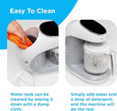 EVLA'S Baby Food Maker, Steamer, Blender, Baby Food Processor for Healthy Homemade Baby Food in Minutes, Touch Screen with 6 Reusable Food Pouches, Baby Registry Essential, White by TinyTreasures Baby Boutique