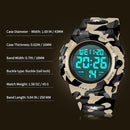 Kids Watch,Boys Watch for 3-15 Year Old Boys,Digital Sport Outdoor Multifunctional Chronograph LED 50 M Waterproof Alarm Calendar Analog Watch for Children with Silicone Band,Kids Gift by TinyTreasures Baby Boutique