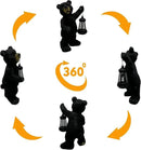 Solar Lantern Garden Statue Decoration, Outdoor Bear Statue Lights for Patio Patio Decor - Unique Housewarming Gift for Grandma Wowen Mom Friend, Cute Spring Ornament by GreenHaven Gardens