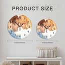 Generic Custom Clocks for Walls Personalized Clocks with Photo Text Logo Customize Gifts for Kitchen Bathroom Home Wedding Friend Family Lover, 10inch-25cm by TinyTreasures Baby Boutique