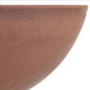 PSW Pot M25TC Collection Shallow Garden Bowl Low Planter for Succulents, Bonsai, Fairy Gardens, Herbs, 10-inch, Terra Cotta Color by GreenHaven Gardens