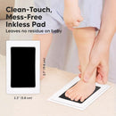 2-Pack Inkless Baby Hand and Footprint Kit - Mess Free Ink Pad for Newborn Keepsake, Dog Nose & Paw Print Kit, Clean Touch Ink Pad for Baby Hand & Footprints, Ideal New Mom Gifts (Jet Black) by TinyTreasures Baby Boutique