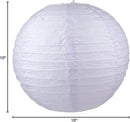 WYZworks Round Paper Lanterns 10 Pack (Light Lavender, 10") - Hanging Paper Lanterns Lamp for Wedding, Birthday, Party and Home Decorations with 8", 10", 12", 16" Option by GreenHaven Gardens