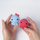 Wizardi Amigurumi DIY Crochet Kit - Octopuses F07N8-M47 by TinyTreasures Baby Boutique
