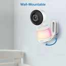VTech 2-Cameras Smart WiFi Baby Monitor with 1080p FHD Video, Free App with Motion Video, Sound/Motion Detection and Notifications, 7" IPS Display with Split-Screen, Pan-Tilt-Zoom: Smart HQ Max Twin by TinyTreasures Baby Boutique