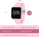 Kids Watches for Girls Boys Digital Sport Watch with Step Counter Pedometer Vibration Alarm Clock, No App Waterproof Fitness Tracker Kids Watch Boys Girls Teens Students Ages 5-16 by TinyTreasures Baby Boutique
