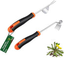 2025 Hand Weeder Tool, Rubber Handle Manual Weeder Puller Tool, Uprooting Weeding Tools, Crack Weeder Crevice, 4 Teeth Weeding Tool, Weeding Artifact Tool for Gardening (2 Pcs) by GreenHaven Gardens