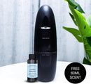Scent Better Plug in Essential Oil Waterless Diffuser for Home, Hotel, Spa, Office with 500 sq ft Coverage - Includes Free Linen Breeze (Black) by TinyTreasures Baby Boutique