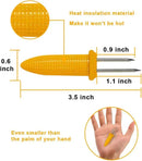 Corn on The Cob Holders, Stainless Steel Heat Resistant Non Slip Barbecue Corn Prongs Skewers for BBQ, Cooking, Birthday Party (20,3.54IN) by GreenHaven Gardens