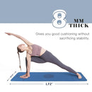 UMINEUX Yoga Mat Extra Thick 1/3'' & 2/5" Non Slip Yoga Mats for Women Eco Friendly TPE Fitness Exercise Mat with Carrying Sling & Storage Bag by TinyTreasures Baby Boutique