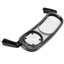 Snack Tray Fits for UPPAbaby Vista/Vista V2/Vista V3/Cruz/Cruz V2/ RumbleSeat/RumbleSeat V2, Stroller Tray with Cup Holder & Recessed Bowl, Dishwasher Safe, Quick Attachment, Folds with Stroller, Grey by TinyTreasures Baby Boutique