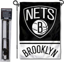 WinCraft Brooklyn Nets Garden Flag with Stand Holder by GreenHaven Gardens