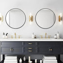 Fabuday Black Circle Mirror for Wall Decor 18 Inch - Bathroom Round Mirror with Matte Frame, Small Circular Mirrors for Entryway, Hallyway, Living Room, Bedroom by CozyNest Decor