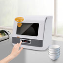 800W Portable Countertop Dishwasher, 110V Automatic Mini Dishwasher Machine with 3 Washing Programs, 360° Rotating Spray Air Drying Function for House Dorm Apartment RV by TinyTreasures Baby Boutique