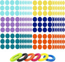 Mosquito Repellent Stickers, 360 Pack for Kids & Adults, Outdoor/Indoor, Natural Plant-Based, 6 Mosquito Bracelets Included by TinyTreasures Baby Boutique