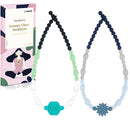 Chew Necklaces for Sensory Kids Adults, Flower Chewy Necklace Sensory Toys for Autism Nail Biting, Fidget Necklace Oral Chew Toys, ADHD Tools for Boys Girls by TinyTreasures Baby Boutique