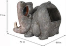 Decorative Hippo Gutter Downspout Extension Outdoor Statues Sculpture Garden Decoration Rain Gutter Guardian Downspout Diverter Splash Block Gutter Extender Decor for Patio Yard Lawn by GreenHaven Gardens