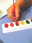 Watercolor Refill Sets Classpack - Bulk set of 50, 8 oval colors each - Classroom Paint and Craft Supplies for Kids by TinyTreasures Baby Boutique