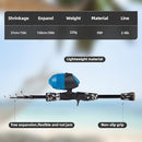 Kids Fishing Pole Kit Set，Portable Telescopic Fishing Rod and Reel Combo Full Kits for Boys, Girls, Beginner, Youth by TinyTreasures Baby Boutique