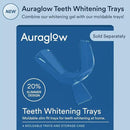 Auraglow 35% Teeth Whitening Gel Syringe Refill Pack, 35% Carbamide Peroxide, 30 Whitening Treatments, (3) 5mL Whitening Gel Syringes, Sensitive Teeth Whitening by CozyNest Decor