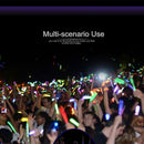 Glow Fever Glow Sticks Bulk 100ct Premium Glow In The Dark Light Up with Lanyards, For Party Supplies, Party Favors, Birthday, Halloween, Super Bright, Lasts Up to 12 hrs by TinyTreasures Baby Boutique