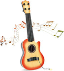 17inch Mini Guitar Toy, 4 Strings Guitar for Kids Musical Instrument Toys for Toddler Kids/Boys/Girls/Beginner. by TinyTreasures Baby Boutique