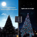 Toodour Solar Christmas Lights, 2 Packs Total 144ft 400 LED 8 Modes Solar String Lights, Waterproof Solar Outdoor Christmas Lights for Garden, Patio, Fence, Balcony, Christmas Tree Decor - Warm White by GreenHaven Gardens