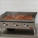 Kratos 29Y-005 36" Commercial Restaurant Gas Countertop Griddle, Manual Controls, 3 Burners, 90,000 BTU Output by GreenHaven Gardens
