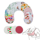 8 pcs(4 Pairs) Random Prints Breast Pads for Nursing Mothers, Reusable and Washable (8pcs Random Prints) by TinyTreasures Baby Boutique