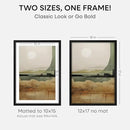 Homeforia 12x17 Picture Frame Black Wood, High End Oak 12x17 Poster Frames with Mat 10x15 Photo, 12 x 17 Wooden Frame Matted to 10 by 15 Print, 17x12 Hanging Frames, Tempered Glass, Wall Kit, Set of 1 by CozyNest Decor