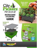 Emsco Group 2341-1HD City Picker Raised Bed Self Watering and Improved Aeration – Mobile Unit with Casters-Hunter Green Grow Box and Seed Starter by GreenHaven Gardens