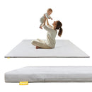71" ×59" Padded Baby Play Mat for Floor, 1.2" Thick Memory Foam Mat with Machine Washable Cover, Soft Tummy Time Crawling Playmat with Non-Slip Bottom, Fits 71" x59" Playpens by TinyTreasures Baby Boutique