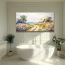 ZUITINGHUA Wood Framed Canvas Wall Art For Living Room Large Wall Decor For Office Bedroom Decoration Country Road Landscape Pictures Farmhouse Paintings Artwork Mural Aesthetic Home Decor 30x60 In by CozyNest Decor