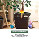 4 Pack Terracotta Watering Spikes, Vacation Self-Watering Planters Devices - Continuous Moisture with Slow Release Watering System - Perfect for Indoor Outdoor Plants (Fantasy Mushroom) by GreenHaven Gardens