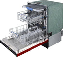 Large Capacity 24 inch Top Control Built-In Dishwasher with Third Rack – ENERGY STAR Certified, 47-dBA Ultra-Quiet, Stainless Steel (Red) by TinyTreasures Baby Boutique