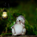 Solar Hedgehog Statue Garden Decor, Solar Hedgehog Statue Lights Outdoor, Waterproof for Patio, Balcony, Yard, Lawn, Father Day & Mother Day Garden Housewarming Gifts for Women, Men, Mom, Dad, Grandma by GreenHaven Gardens