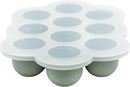 WeeSprout Silicone Baby Food Freezer Tray with Clip-on Lid - Perfect Storage Container for Homemade Baby Food, Vegetable & Fruit Purees, and Breast Milk by TinyTreasures Baby Boutique