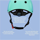 Color Gradient Adjustable Kids' Helmet with Knee & Elbow Pads Set | Multi-Sport Safety Gear for Boys & Girls Ages 5-14 | Skateboarding, Scooters, Roller & Inline Skating, Longboarding by TinyTreasures Baby Boutique