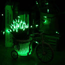 Brizled Green Christmas Lights, 33ft 100 LED Christmas String Lights, 120V UL Certified Plugin Xmas Tree Light Connectable Waterproof Mini Xmas Light for Home Tree Halloween Indoor Outdoor Decorations by TinyTreasures Baby Boutique