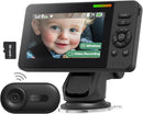 Wireless Baby Car Camera with 1080P Advanced Night Vision and 32H Battery, No Wi-Fi Needed Easy Setup Car Baby Monitor with Video Recording Adjustable Angle, Newborns Travel Essentials Gifts by TinyTreasures Baby Boutique