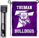 College Flags & Banners Co. Truman State Garden Flag with Pole Stand Holder by GreenHaven Gardens