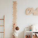 Personalized Wooden Growth Chart for Kids – Height Ruler Wall Decor for Nursery, Toddler, Baby & Family – Custom Name Growth Chart – Wooden Kids Height Measurement Ruler (Plywood) by TinyTreasures Baby Boutique