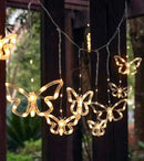 Solar USB String Butterfly Lights Indoor Outdoor 10 LED Fairy Light Decorations for Garden Fence Patio Yard Christmas Tree, Lawn, Patio, Party Decoration (USB Light) by GreenHaven Gardens