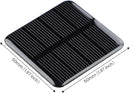 SUNYIMA 10pcs Mini Monocrystalline Solar Cells Solar System Kit 50mm X 50mm/1.96" X 1.96" 2V 160MA for DIY Charge Solar Panels by CozyNest Decor