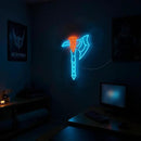 Axe Neon Sign for Wall Decor – USB Powered LED Axe Light with Dimmer, Viking Wall Art Accent for Man Cave, Gaming Room Decor, Gift for Men by CozyNest Decor