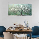 LASMOND Turquoise Tree of Life Wall Art for Living Room Canvas Prints Artwork Modern Abstract Bedroom Office Painting Decor (40x20 Inches) by CozyNest Decor