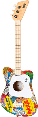 Beatles + Loog Mini Acoustic Guitar for Kids Toddler Children Ages 3+ (American Tour) by TinyTreasures Baby Boutique